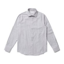 stripe pattern slim fit shirt_CWSAA21033BRX