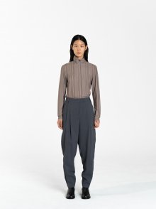 PEGGED WIDE PANTS (2COLORS)