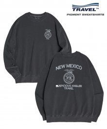 뉴 멕시코 피그먼트 스웨트셔츠 블랙 차콜
