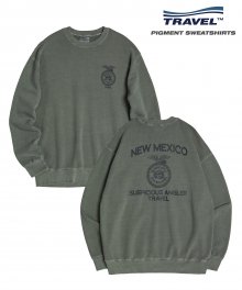 뉴 멕시코 피그먼트 스웨트셔츠 더플 백 카키