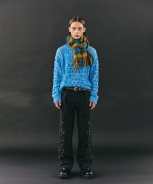 모헤어 펀치 스웨터 atb725m(BLUE/SKY)