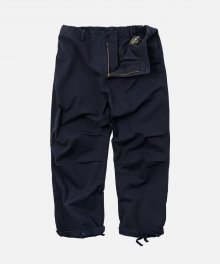 TWILL COTTON EASY PANTS _ NAVY