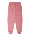 C LOGO BOUCLE EMBROIDERY PANTS_PINK