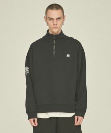 하프집업 맨투맨 HALF ZIP UP MTM