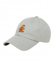 Monogram Twill Cap Gray