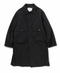 pocket single coat black