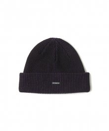 STRIPED BEANIE (PURPLE)