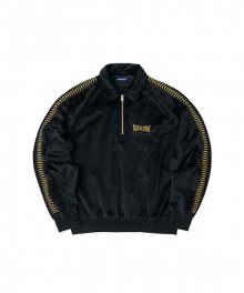 SIDE STITCH HALF ZIP (BLACK)