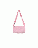 플리즈프로젝트(PLZPROJECT) mini round quilting bag_baby pink