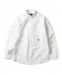 Crown Oxford Shirt White