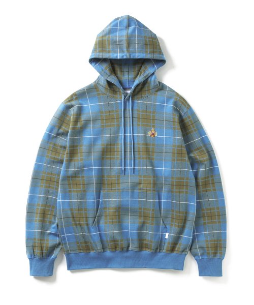 Tartan Blue Plaid Men's Hoodie
