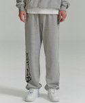 낫포너드(NOT4NERD) Brush NFND Logo String Sweat Pants - Grey