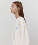 타입서비스(TYPE SERVICE) Sports Basic Sweatshirt [Ivory]