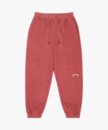 SIGNATURE MICRO FLEECE JOGGER PANTS - PINK