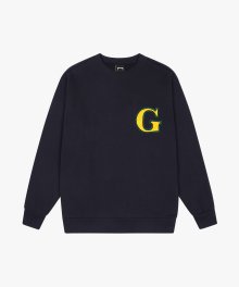 WHO KNOWS G LOGO SWEAT - NAVY