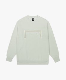 SIGNATURE BIG LOGO SWEAT - LIGHT GREY