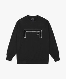 SIGNATURE BIG LOGO SWEAT - BLACK