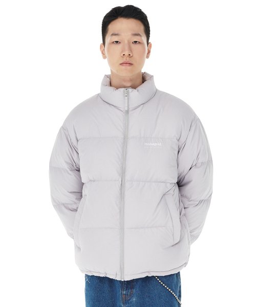 마하그리드(MAHAGRID) BASIC DUCKDOWN PARKA GREY(MG2BWMB900A