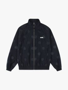 CIRCLE WELDED TRACK JACKET - NAVY