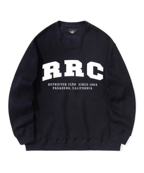 리트리버클럽(RETRIEVER CLUB) RRC ARCH CREWNECK [NAVY