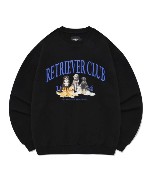 RETRIEVER FRIENDS CREWNECK [черный]