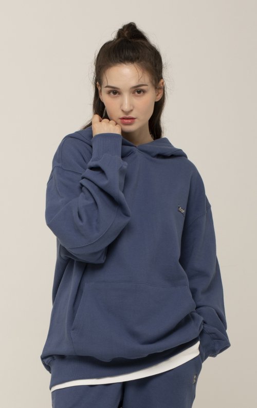 리프클로딩(LEAF CLOTHING) 리프 에센셜 딥블루 후드 - 18,750 | 무신사 스토어