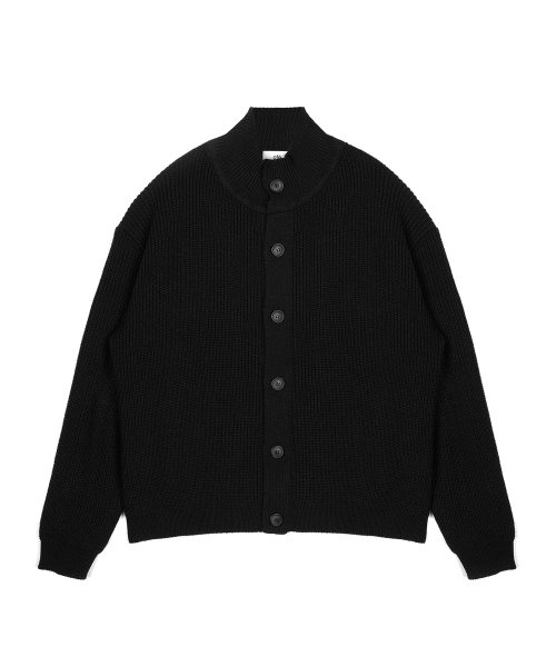 Кардиган с воротником (Black)
