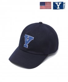(GOLF COLLECTION) EMBROIDERY Y LOGO PIXEL CAP NAVY