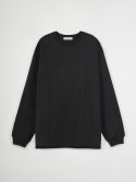 소신(SOCIN) Relaxed Long Sleeve T-Shirt (Black)