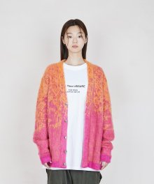 CARDIGAN GRADATION 02 (ORANGE)