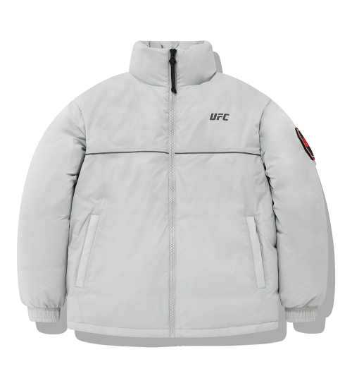 Бомбер-пуховик LIGHT GRAY U1DJT1104LG
