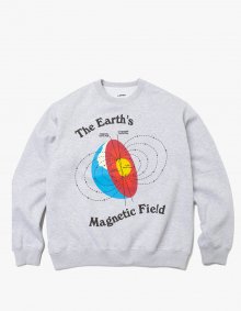 Magnetic Field SweatShirts - Ash Grey