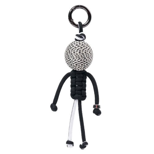 제이반스 클래식(jbansclassic) 핸드메이드 스트링아트 버디 백참 키링 (C2101-GA101_WT)
