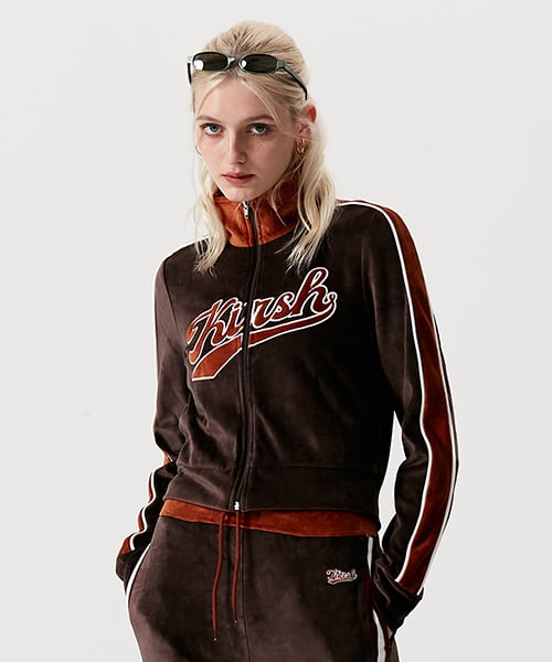 키르시() 벨루아 사이드 트리밍 자켓 KA [브라운] 상품 이미지