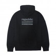 Republic Records Logo Hoodie BK (BRENT2201)