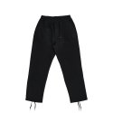 아노니모아노니마(ANONIMO-A) Double-front Duck Sweatpants-Black