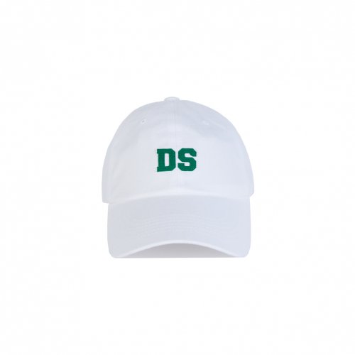 DS logo ball cap _ white