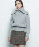 에이본(THE-ABON) W39 life knit zip up grey
