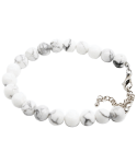 바운트(VAUNT) Gemstone Basic Bracelet - White