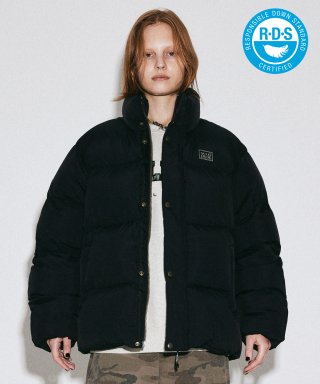 100 RDS Middle Oversized Puffer Down Black