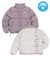 102 RDS Short Reversible Puffer Down Mauve/Silver