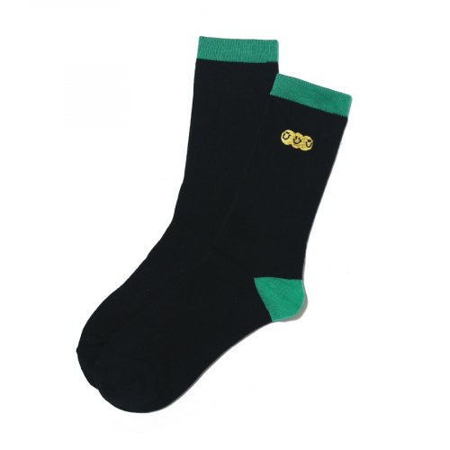 마크엠(MARKM) Smile Embroider Socks Black - 사이즈 & 후기 | 무신사
