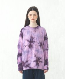 TIEDYEING SWEATER_VIOLET