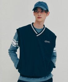 [FW21] Club Sporty Vest (Navy)