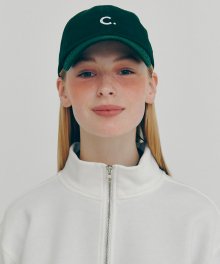 Basic Fit Ball Cap (Dark Green)