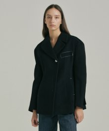 Signature Audery Wool Jacket_BLACK