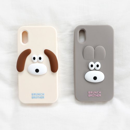 브런치브라더(BRUNCH BROTHER) Brunch Brother 버니&퍼피 실리콘 케이스 for iphone X/XS - 후기 | 무신사