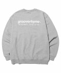 (기모) NYC LOCATION SWEATSHIRT (MELANGE GREY) [LRQWCTM304M]