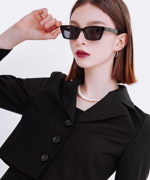 Кроп-жакет Black