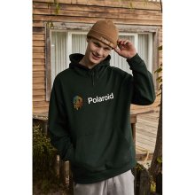 [Polaroid] smile piece hooded sweatshirts_CQTAW21602GRX